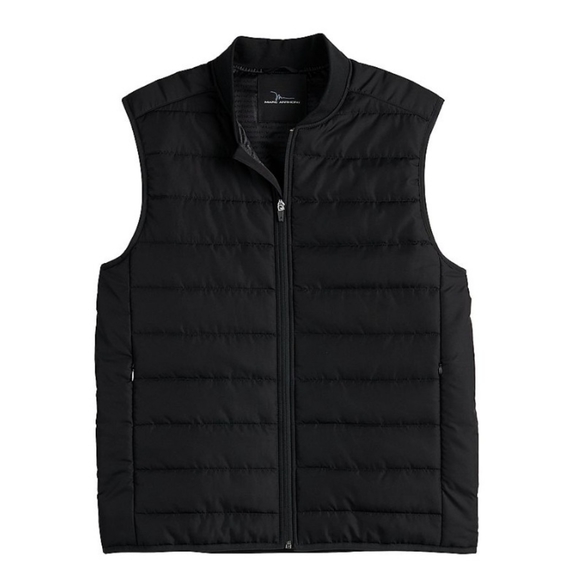 Marc Anthony Men's Bomber Collar Vest - Picture 2 of 3
